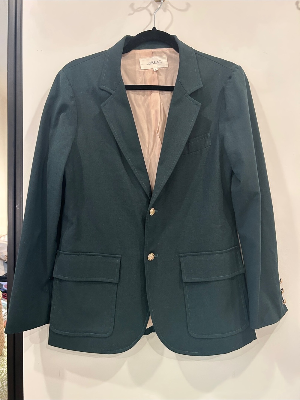 NWOT The Great. Tailored Blazer Sz 1/S (Also have matching pants!)